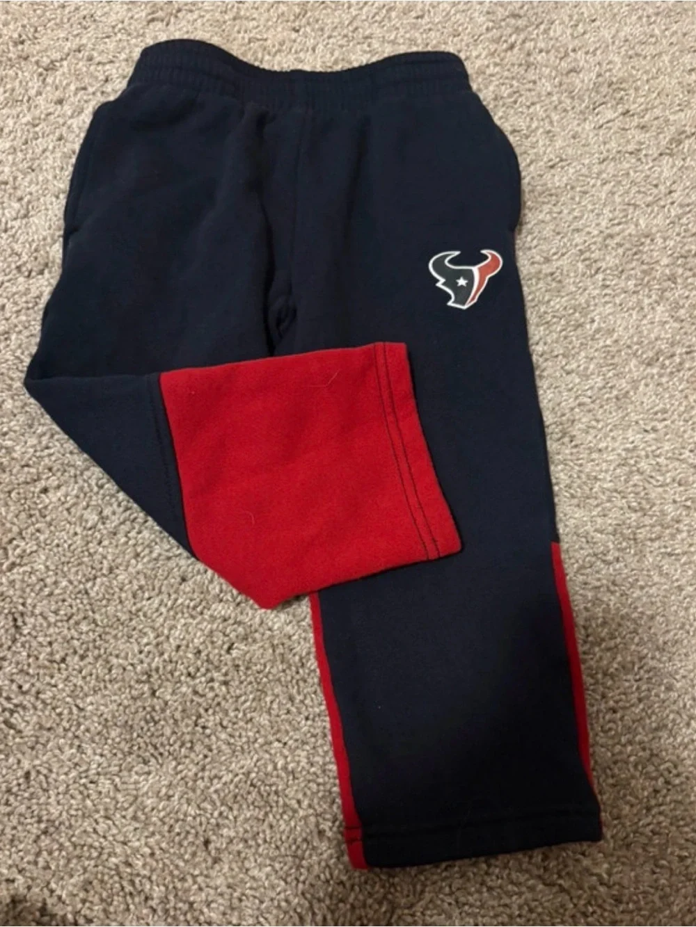 NFL Kids Matching Set Houston Texans Red Black Gray